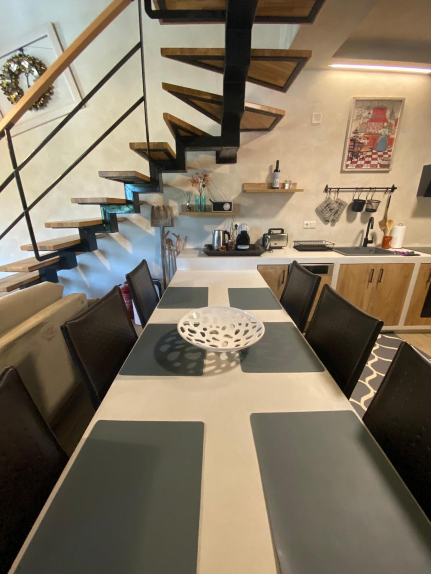 Ferienwohnung Aristi Boutique Stonehouse With Attic Exterior foto